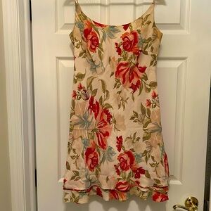 Silky Kamisato lined Spaghetti strap dress size 12